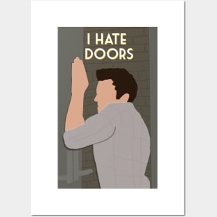 I hate doors! Posters and Art